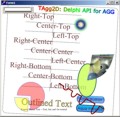 Screenshot: Demonstration of AggPas functions