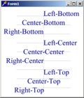 Screenshot: example