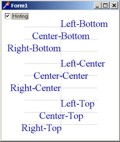 Screenshot: example