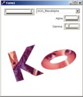 Screenshot: example