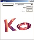 Screenshot: example